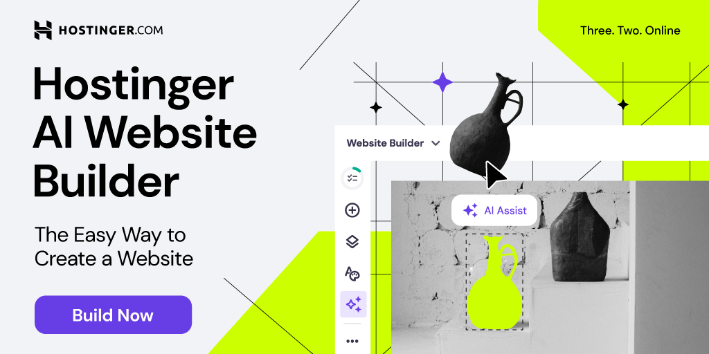 Hostinger AI website builder