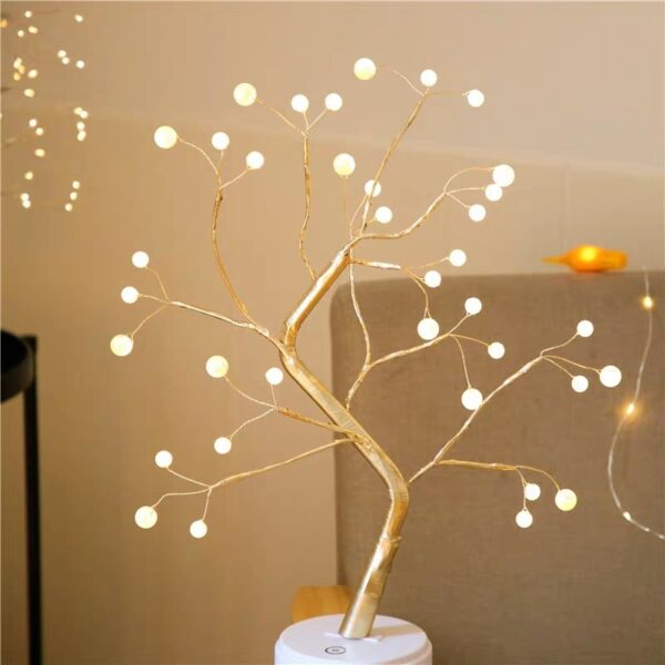 Led Copper Wire Bedroom Light - Image 4